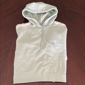 Adidas Women's light Green Hoodie Sweater Cropped